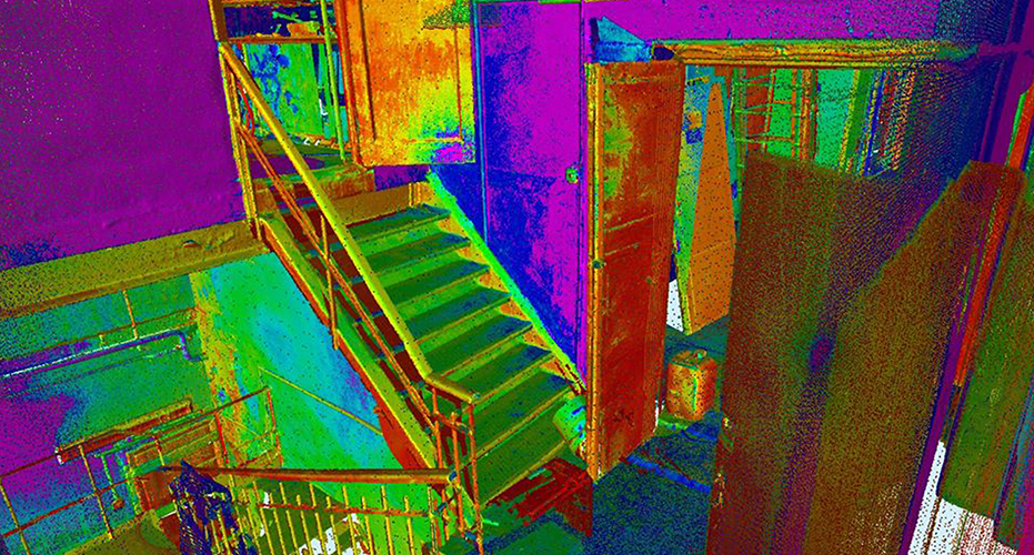 Лазерное 3D сканирование объектов — погрешность 4 мм